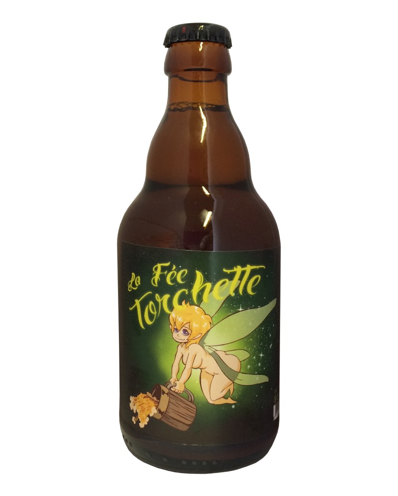 bière blonde du Nord La Fée Torchette en 33 et 75cl de la brasserie Artésienne (62138)