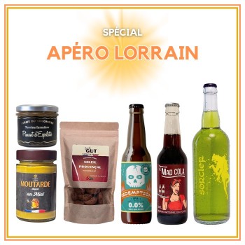 Apéro lorrain | Gâteaux salés, terrines, bières et softs du terroir