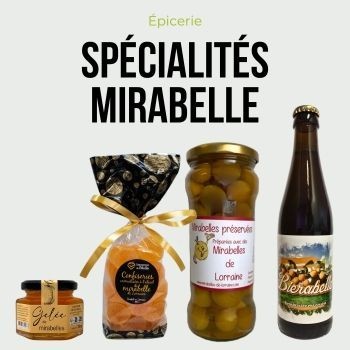 spécialités à la Mirabelle